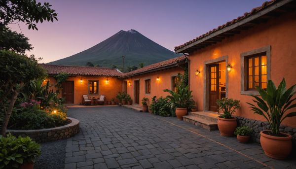 Chambres d hotes chaleureuses au pied des volcans