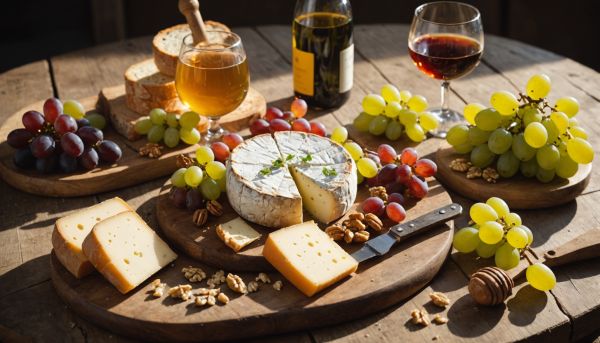 Fromages d Auvergne et accords vins regionaux
