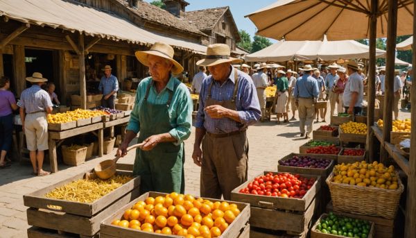 Marches producteurs locaux saveurs authentiques