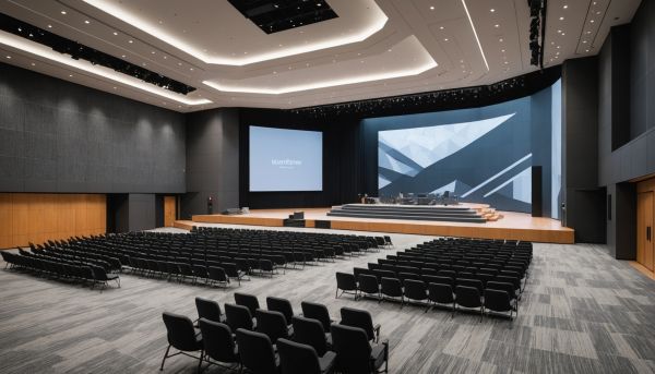 Salles de reunion et centres de congres modernes