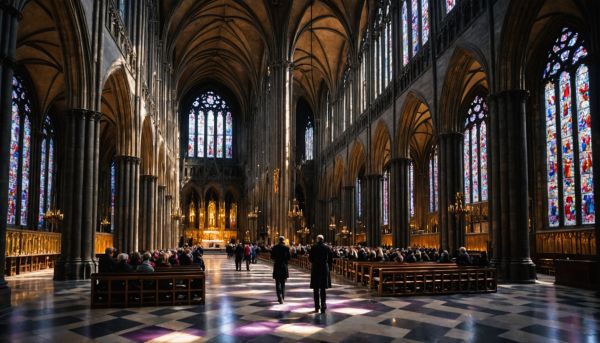 Visite guidee de la cathedrale en pierre noire