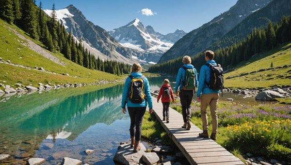 Alpes en famille : guide complet des activités, paysages et conseils pratiques